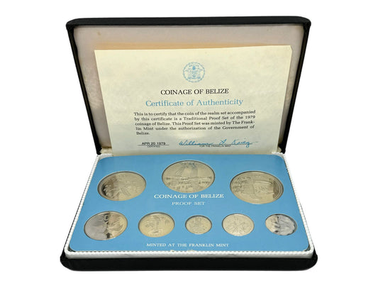 Set de Monedas Proof 1979 Belice