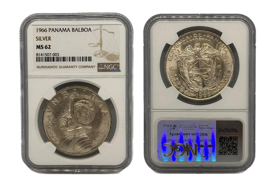 Balboa 1966 Panamá NGC