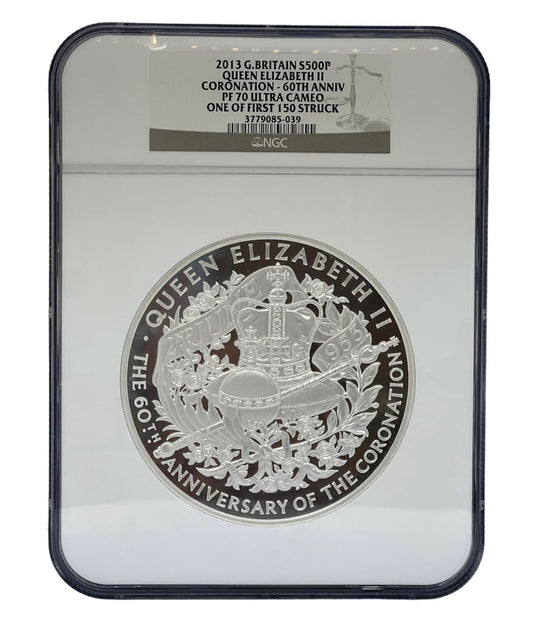 Reina Elizabeth II - Coronación Aniversario 60 S500P 2013 Gran Bretaña