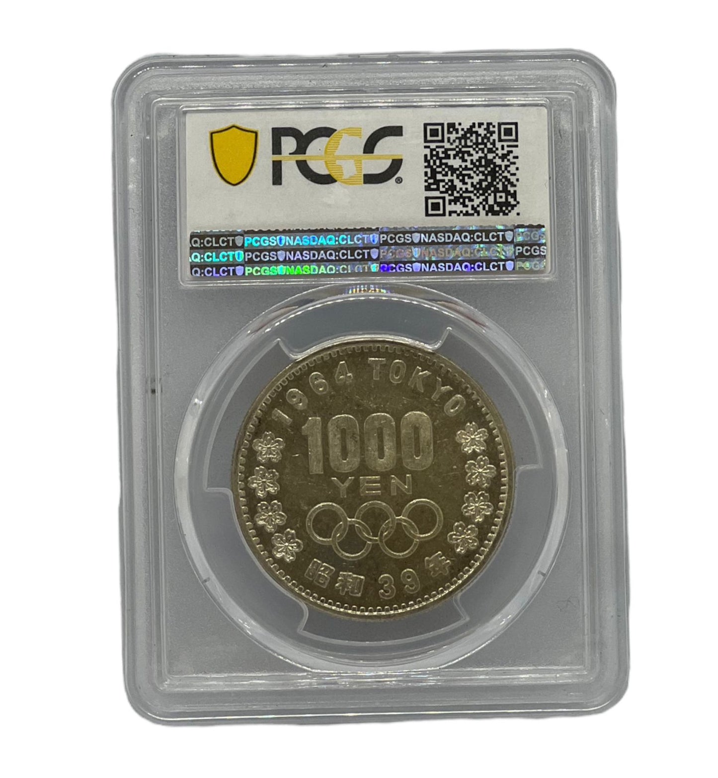 1000 Yen Japón 1964 S39 PCGS