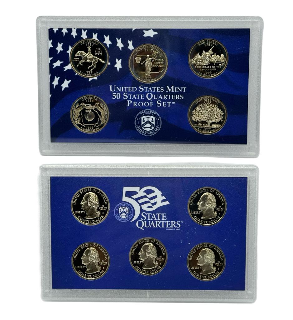 1999 Estados Unidos Set de Monedas Proof