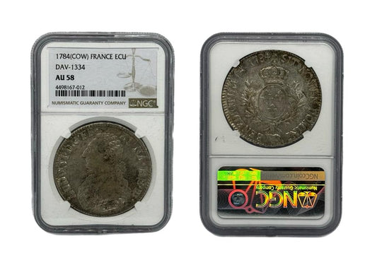 Ecu 1784(COW) Francia NGC