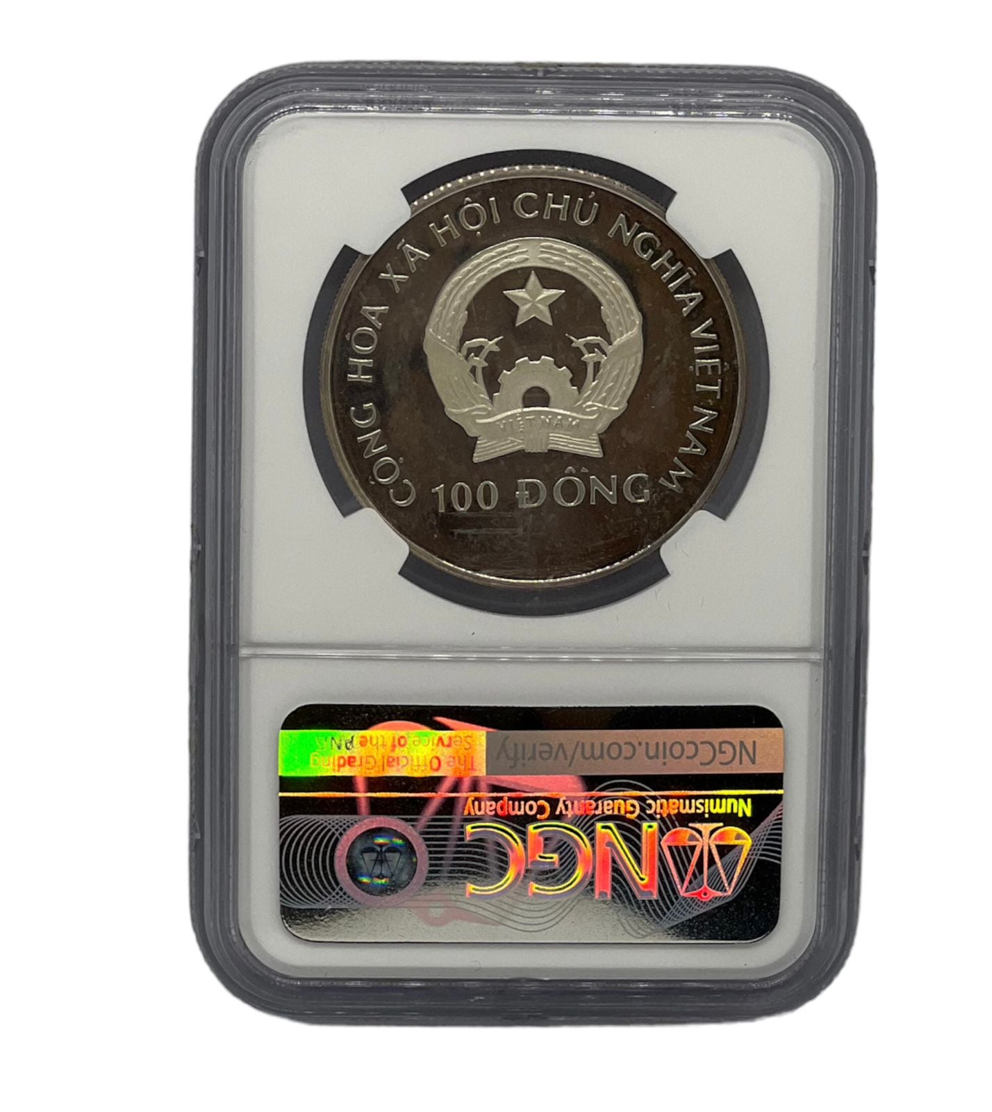 100 Đồng Plata 1996 Vietnam NGC