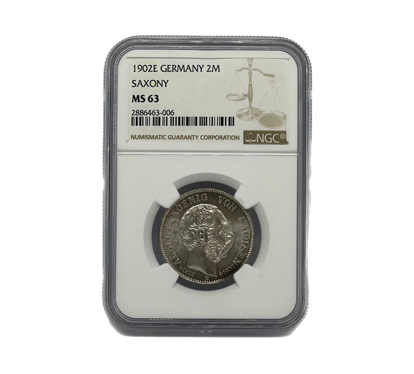 2 Mark 1902E Alemania NGC