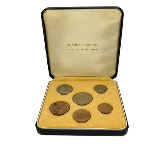 Set de 6 Monedas 1966 Uganda