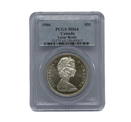 1 Dólar 1966 Canadá PCGS