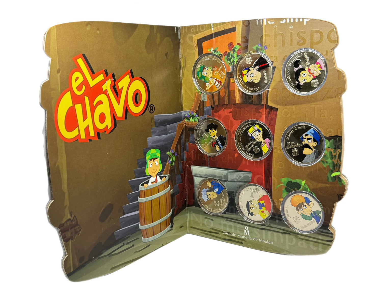 9 Medallas del EL CHAVO