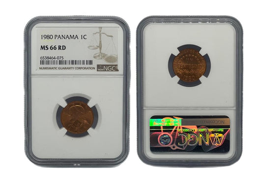 1 Centésimo 1980 Panamá NGC