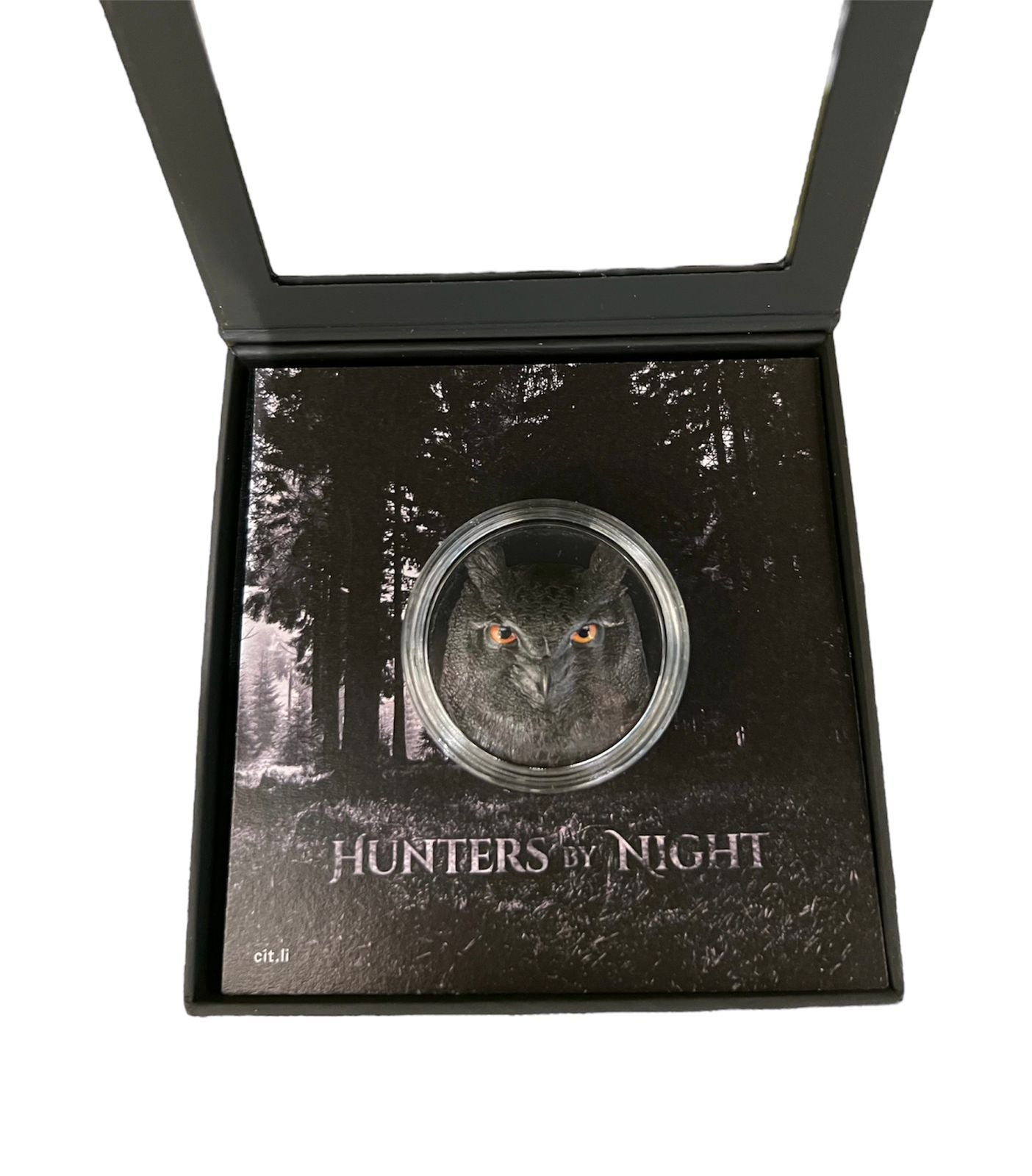 Hunters by Night 10$ 2oz Moneda de Plata 2021 República de Palau